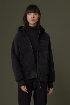 Ropa Canada Goose Mujer Mexico - Simcoe Forro Polar Negros XU0176253